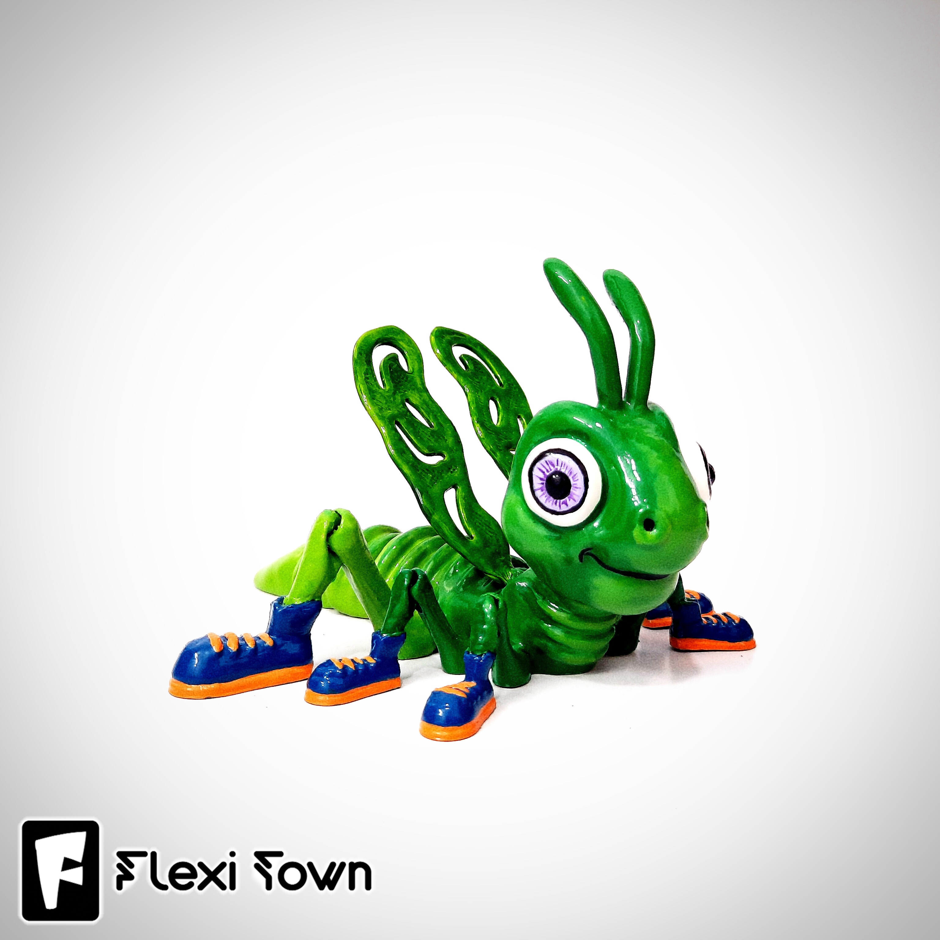 Flexi Print-in-Place Grasshopper
